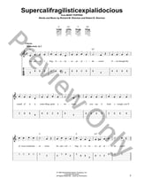 Supercalifragilisticexpialidocious Guitar and Fretted sheet music cover